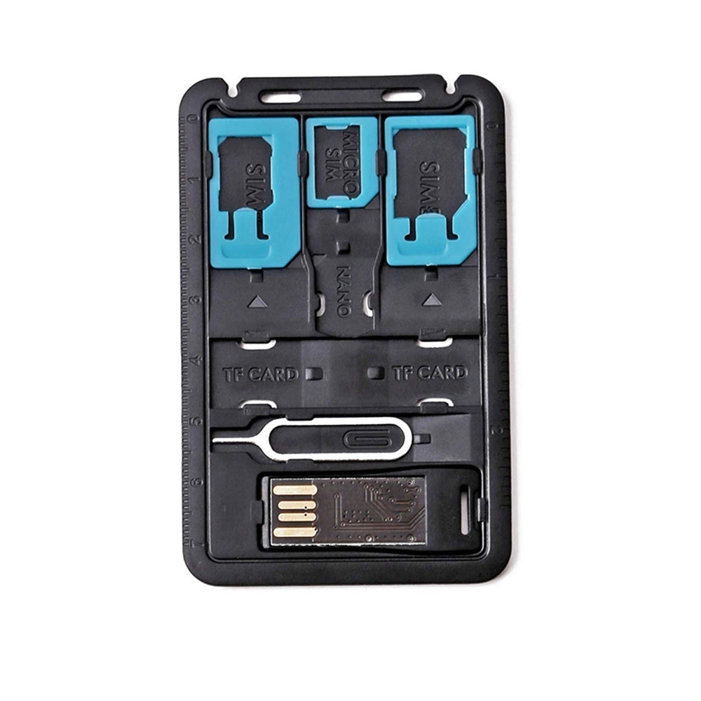 navor 8-in-1 Portable SIM/Memory Card holder