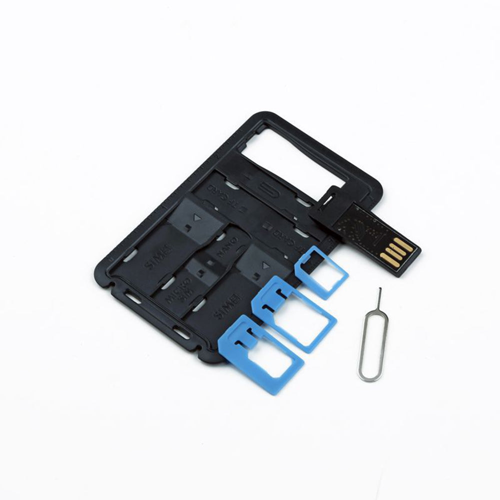 navor 8-in-1 Portable SIM/Memory Card holder