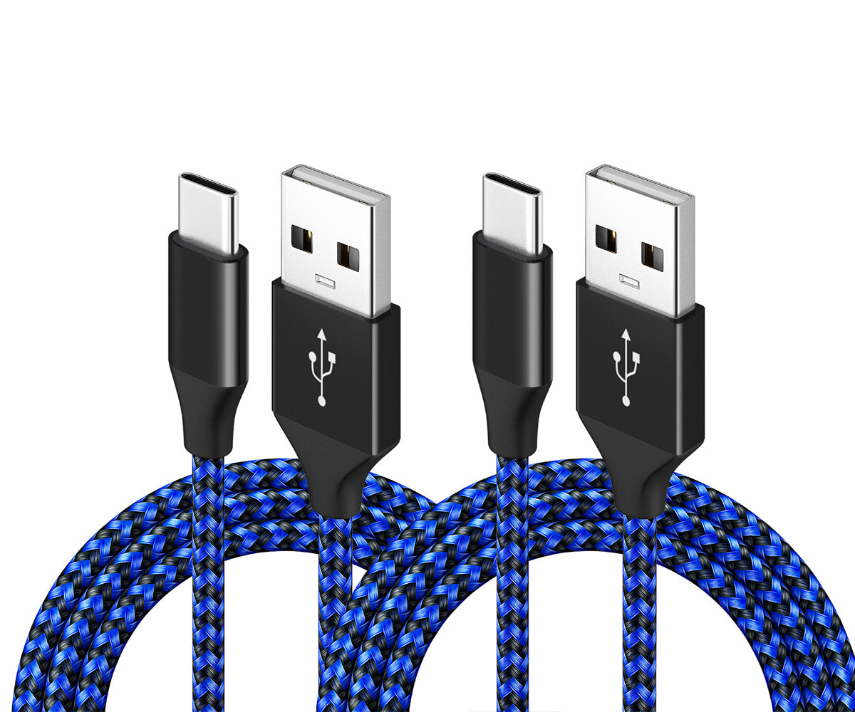 (2 Pack) 10ft Fast Charging and Data Transfer Cable