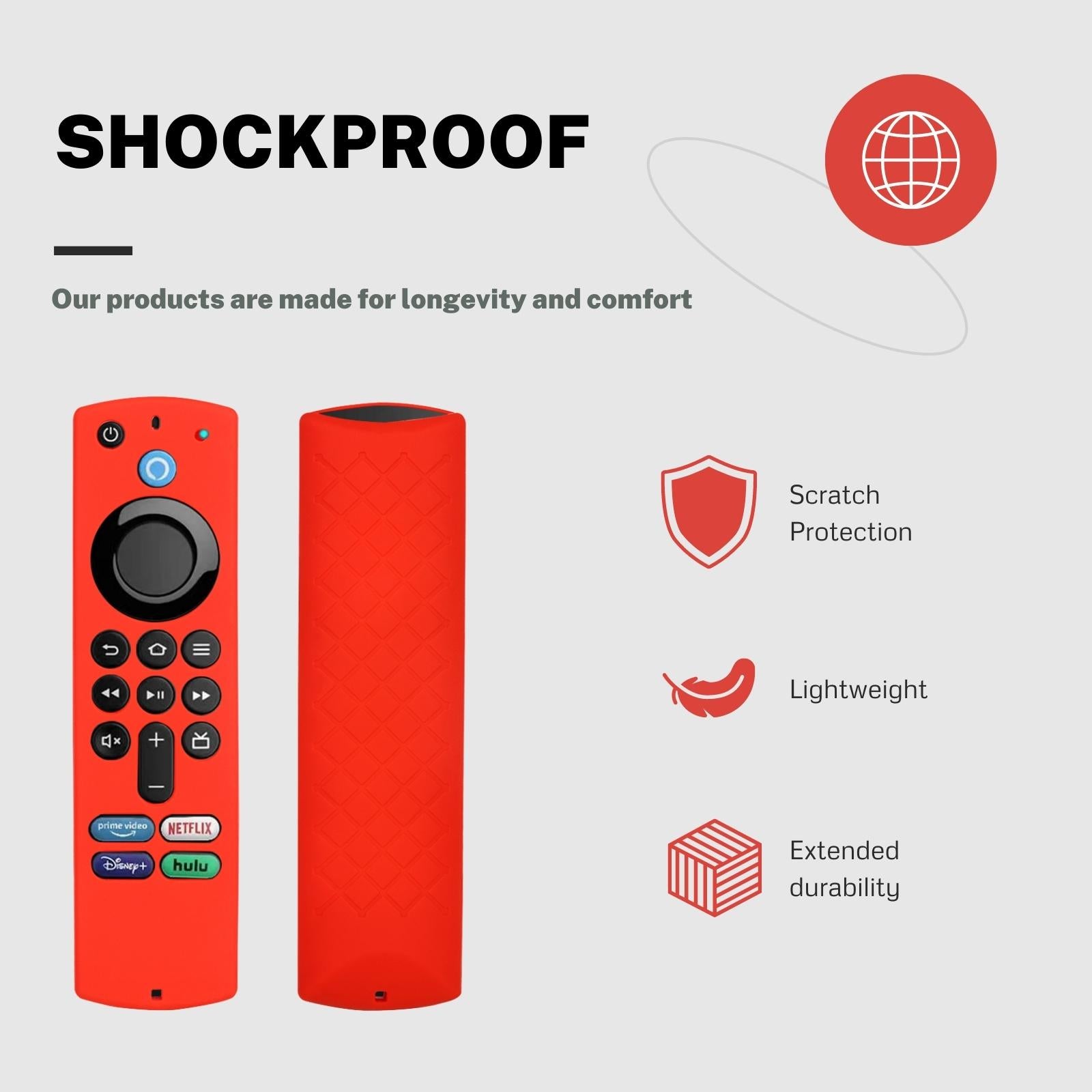 navor Fire TV Remote Silicone Case