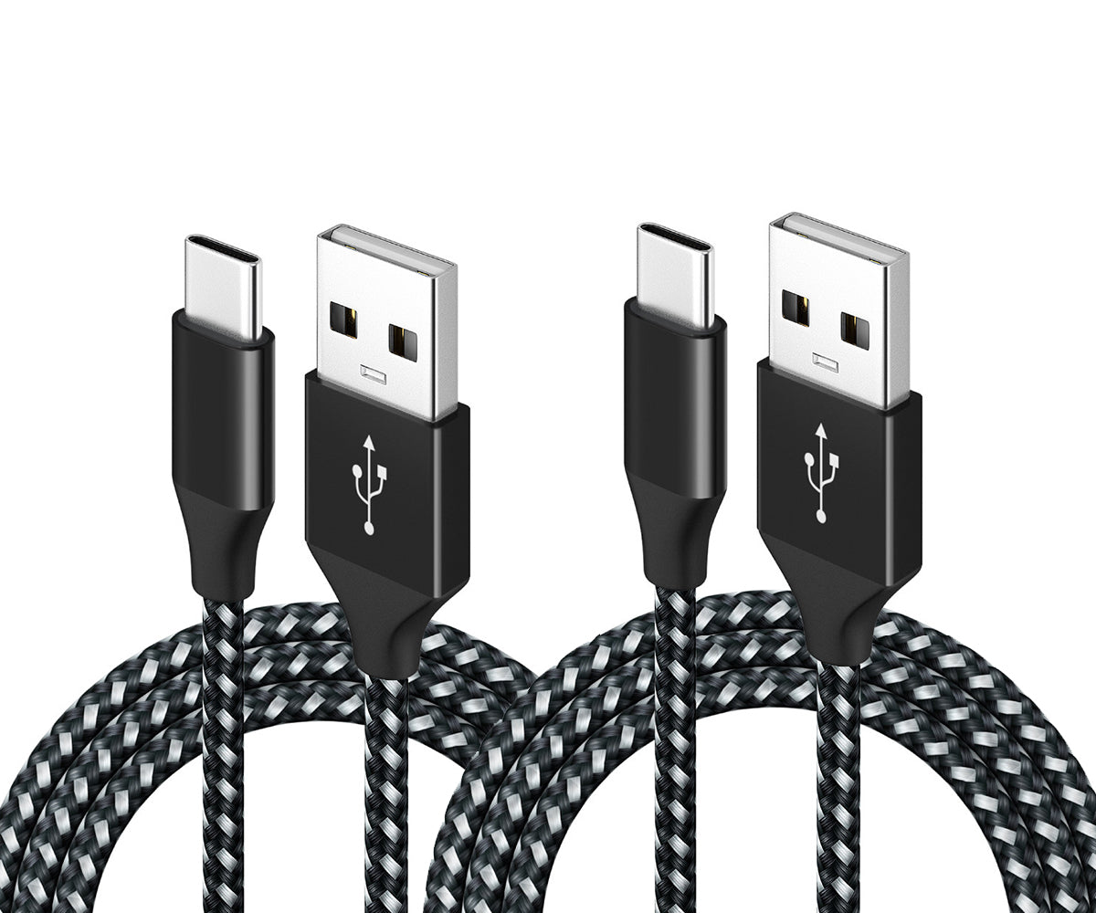 (2 Pack) 10ft Fast Charging and Data Transfer Cable