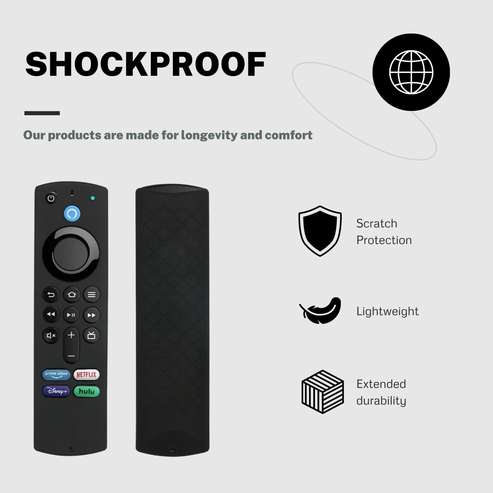 navor Fire TV Remote Silicone Case