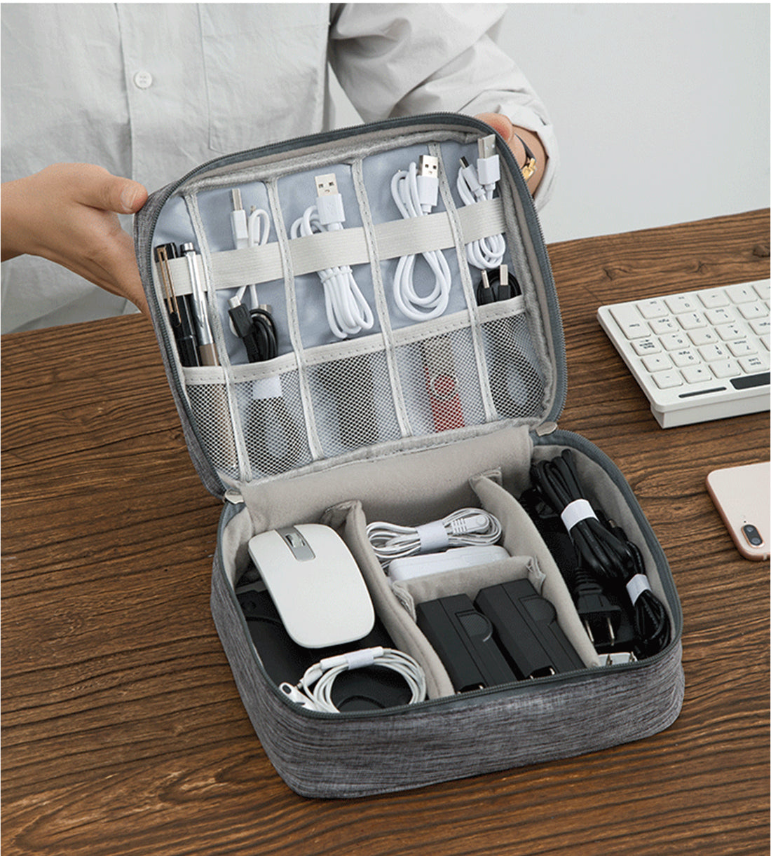 Waterproof Electronics & Beauty Organizer