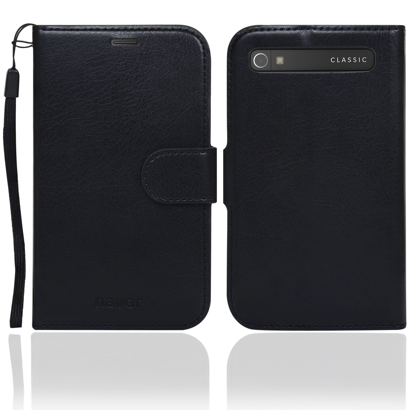 Blackberry Classic Wallet Case - Navor