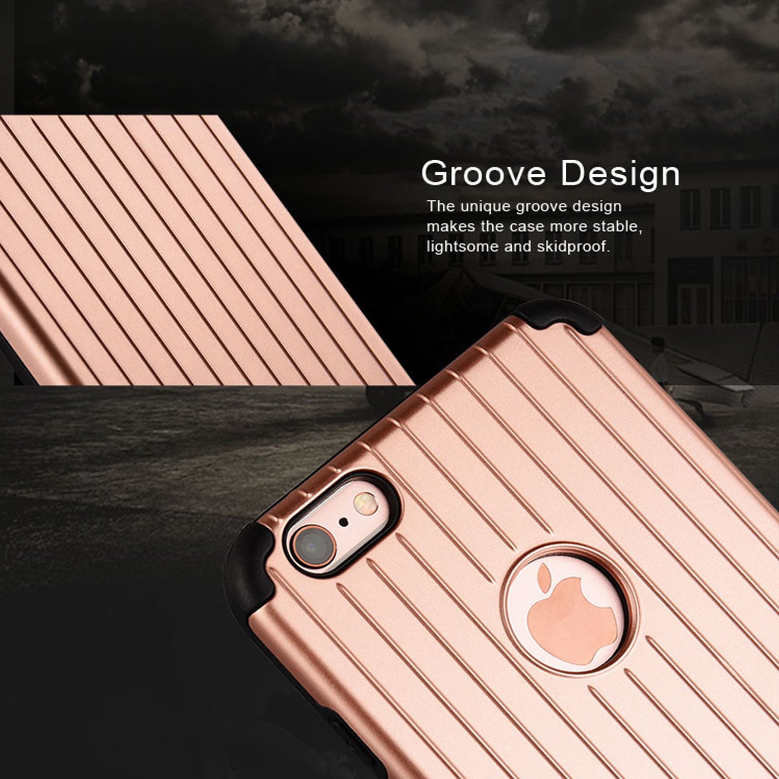 NAVOR Kario Groove Dual Layer Protective Case for 4.7-inch iPhone 6s / 6