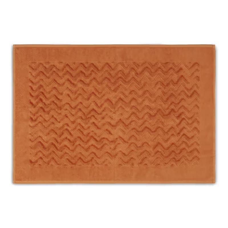 Rex Degraded Chevron Solid Color Bath Mat, 24