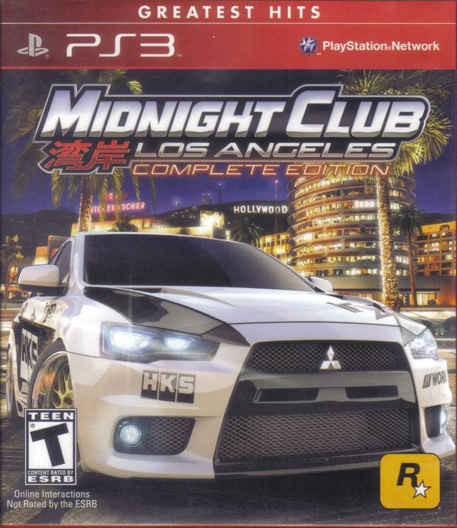 Midnight Club Los Angeles Complete Edition (Greatest Hits) (Playstation 3)
