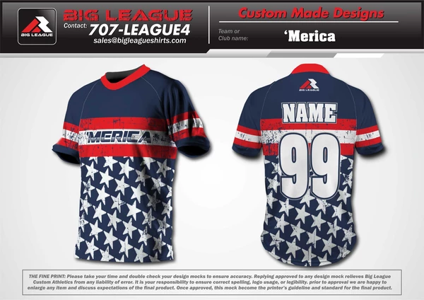 Merica Stars & Stripes - Softball - Buy In