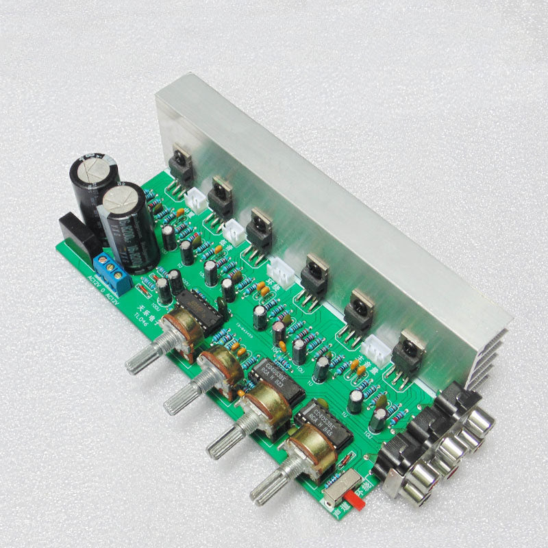 TDA2030 5.1 Channel Audio Amplifier Board 6*18W 6 channels Surround Center Subwoofer Power Amplifiers For Home Theater