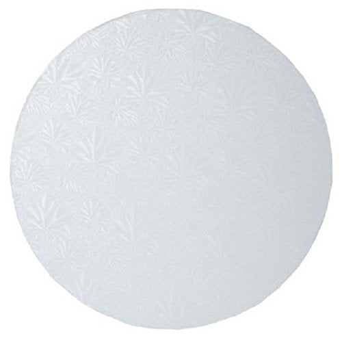 Round White Cake Drums - 10