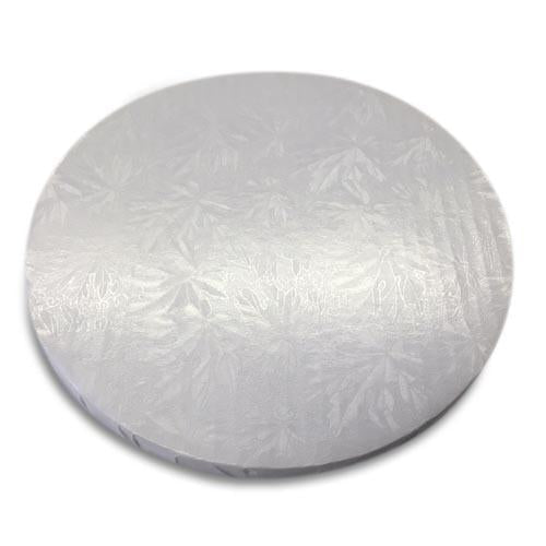 Round Silver Cake Drums - 16