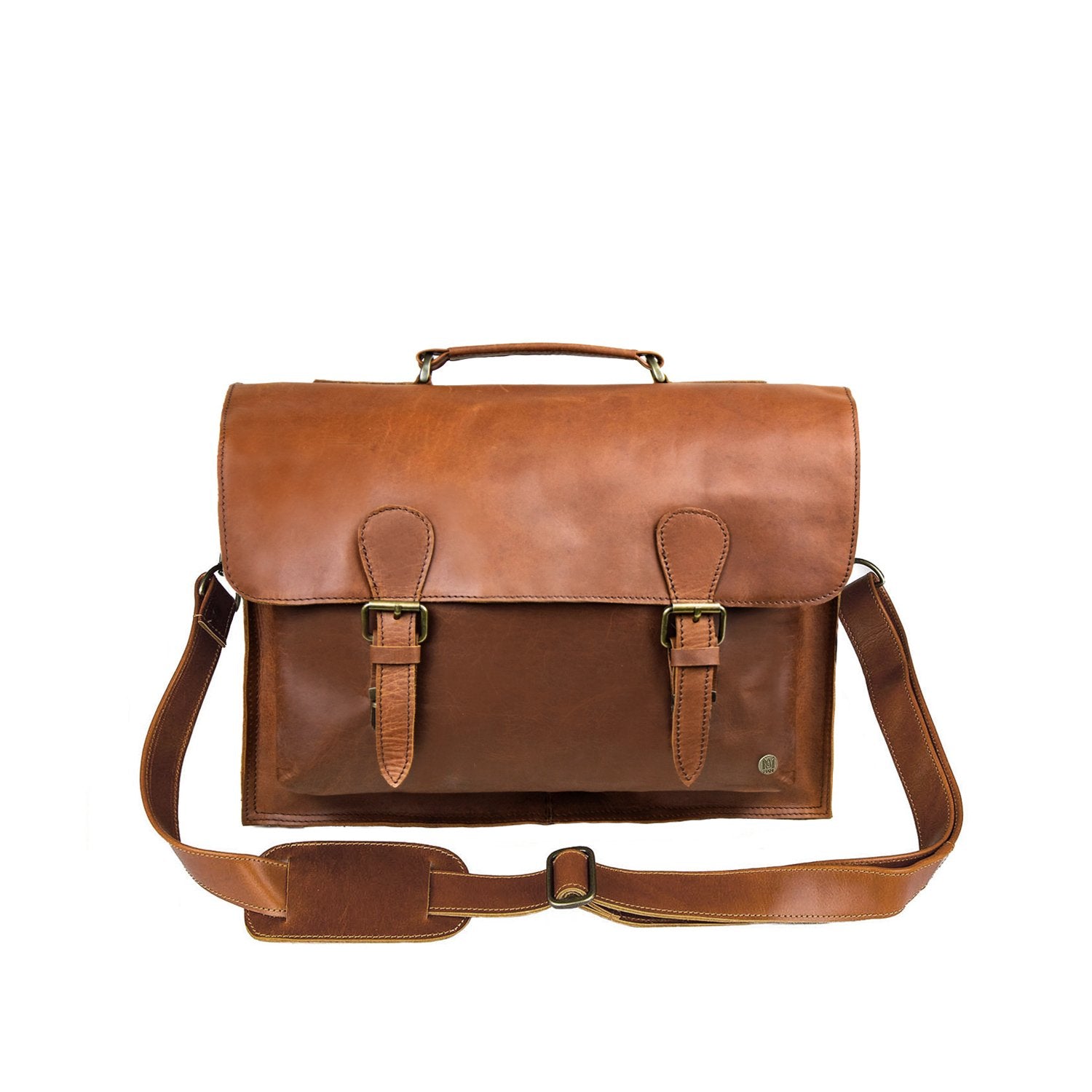 Brown Crossbody Messenger Bag