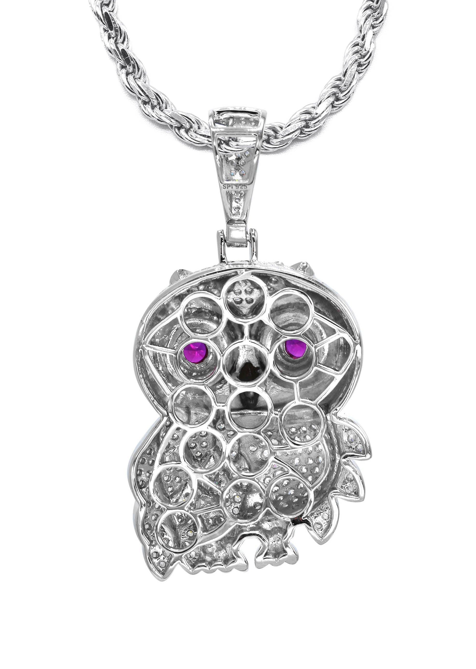 Silver Owl Necklace | 31 Grams