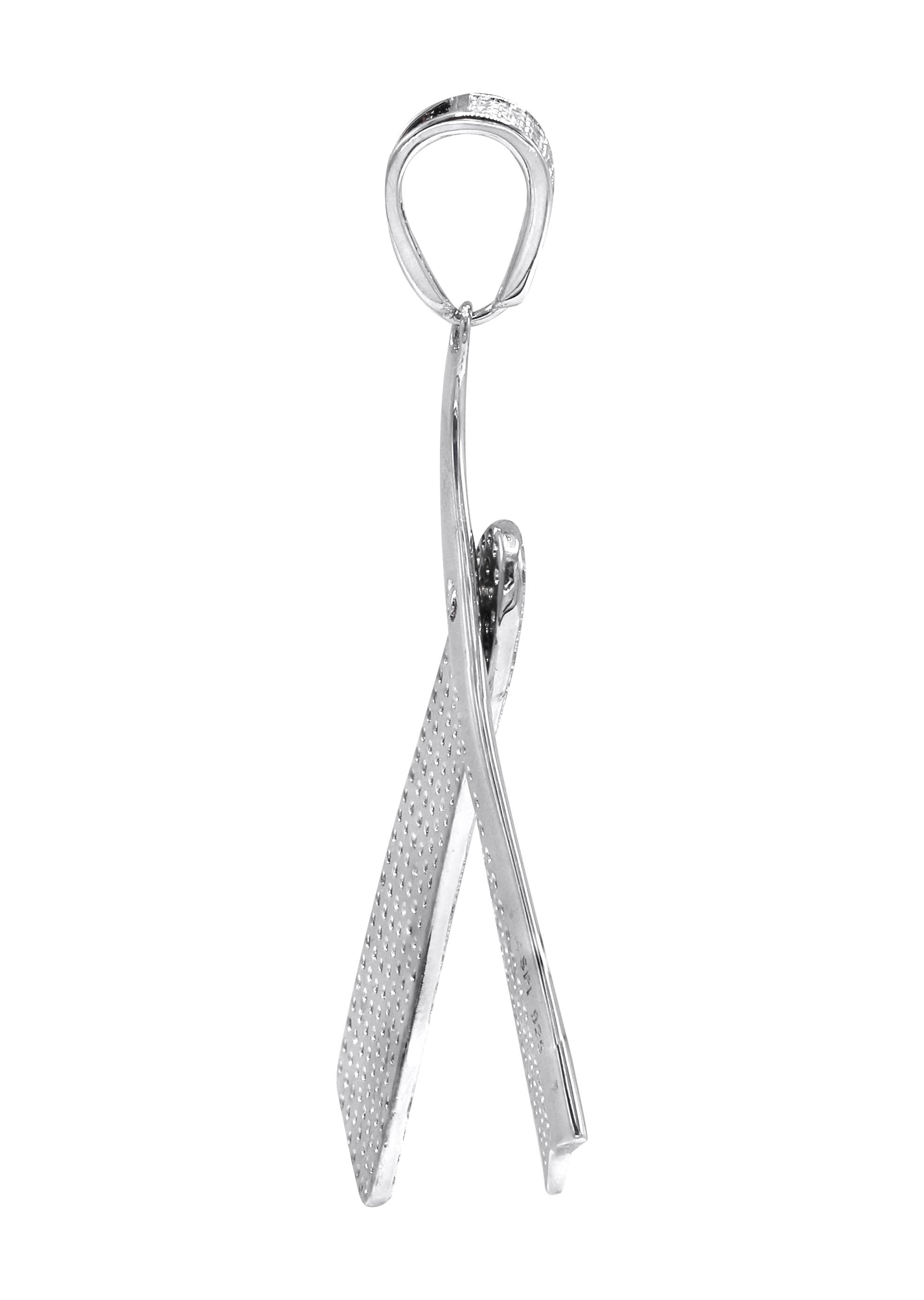 Silver Pendant - Silver Barber Razor Pendant | Appx 6.8 Grams