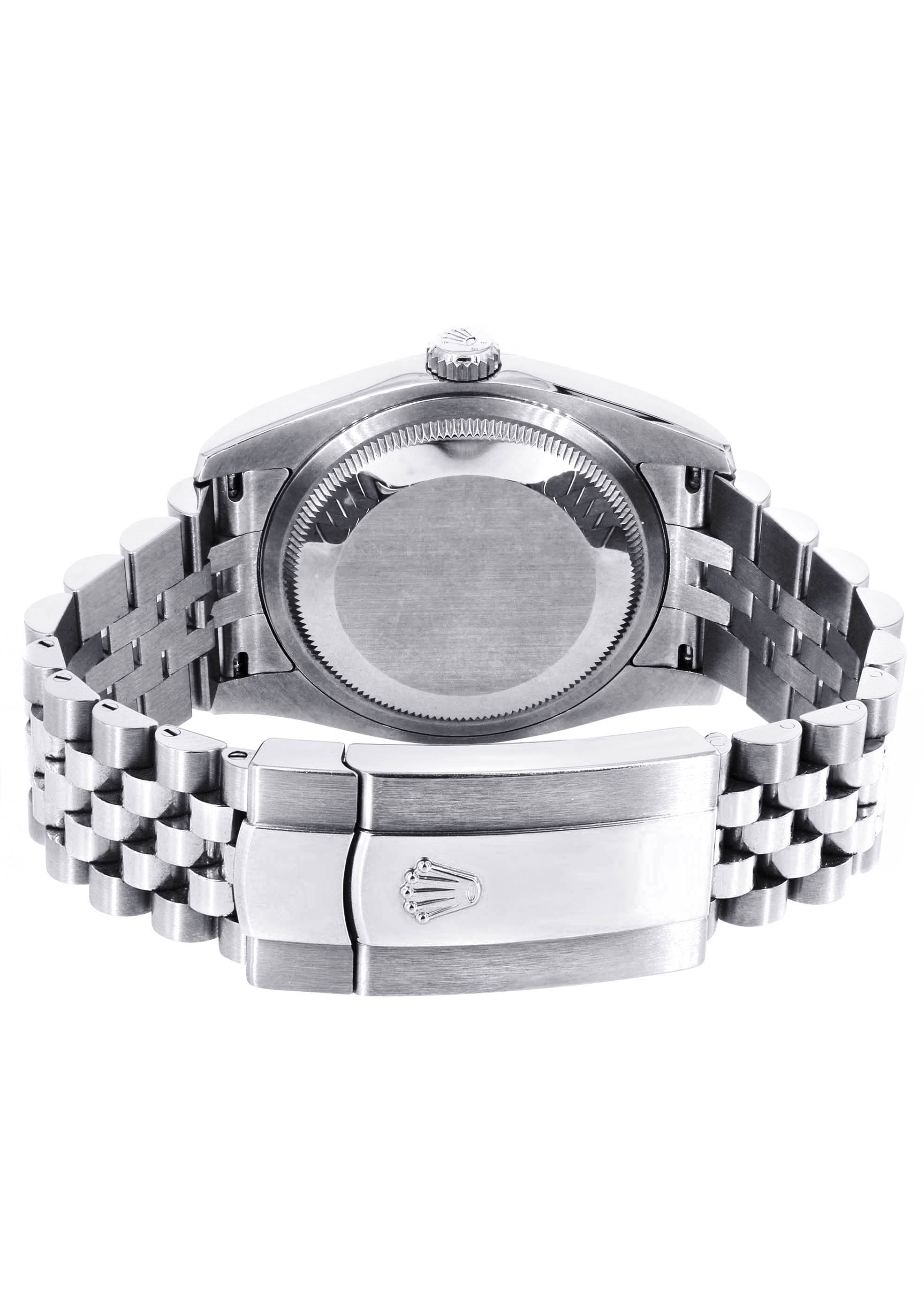 Rolex Datejust II Watch | 41 MM | Custom Red Arabic Diamond Dial | Jubilee Band