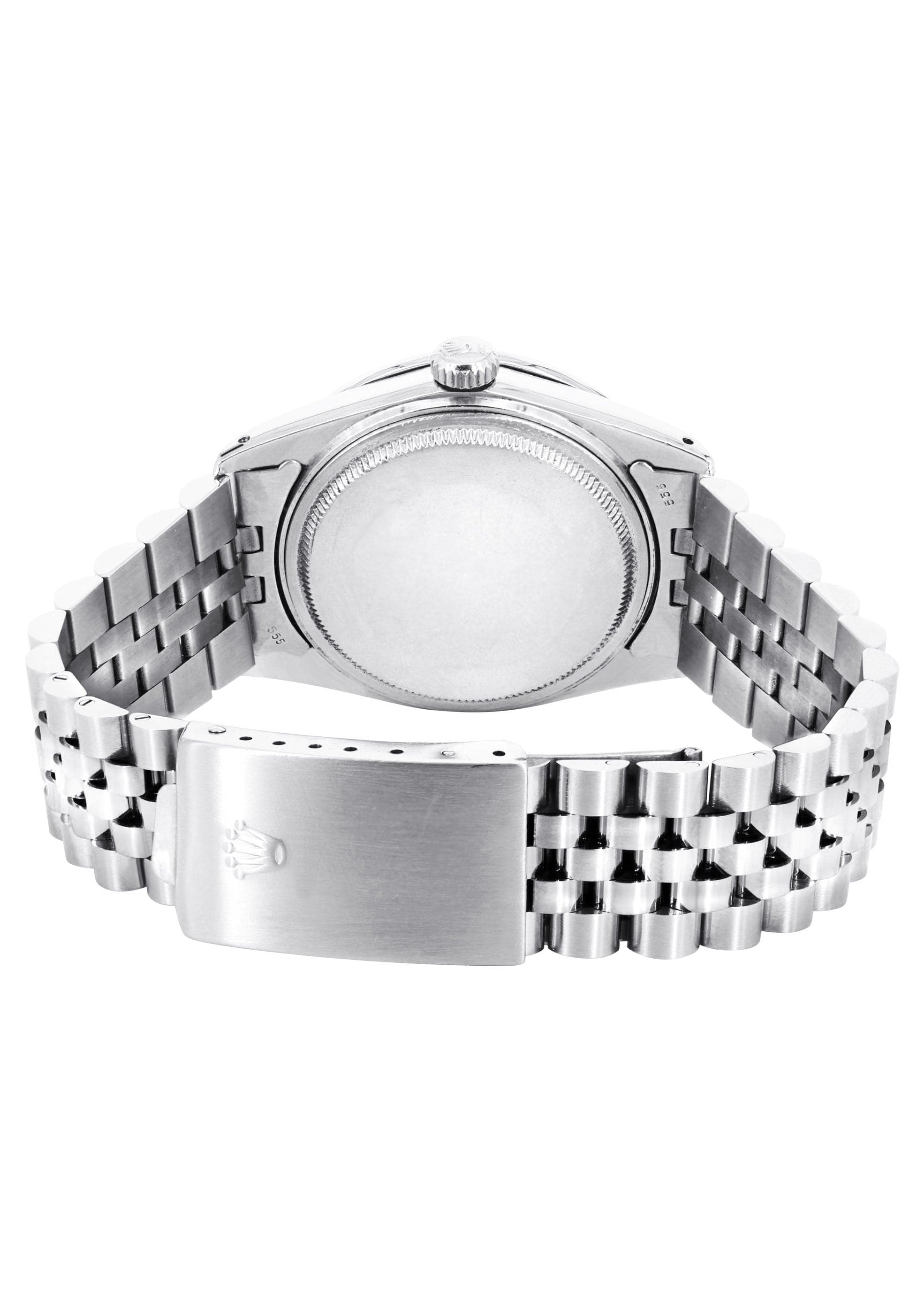 Diamond Rolex Watch | Fluted Bezel | 31MM | Mother of Pearl Diamond Dial | Jubilee Band