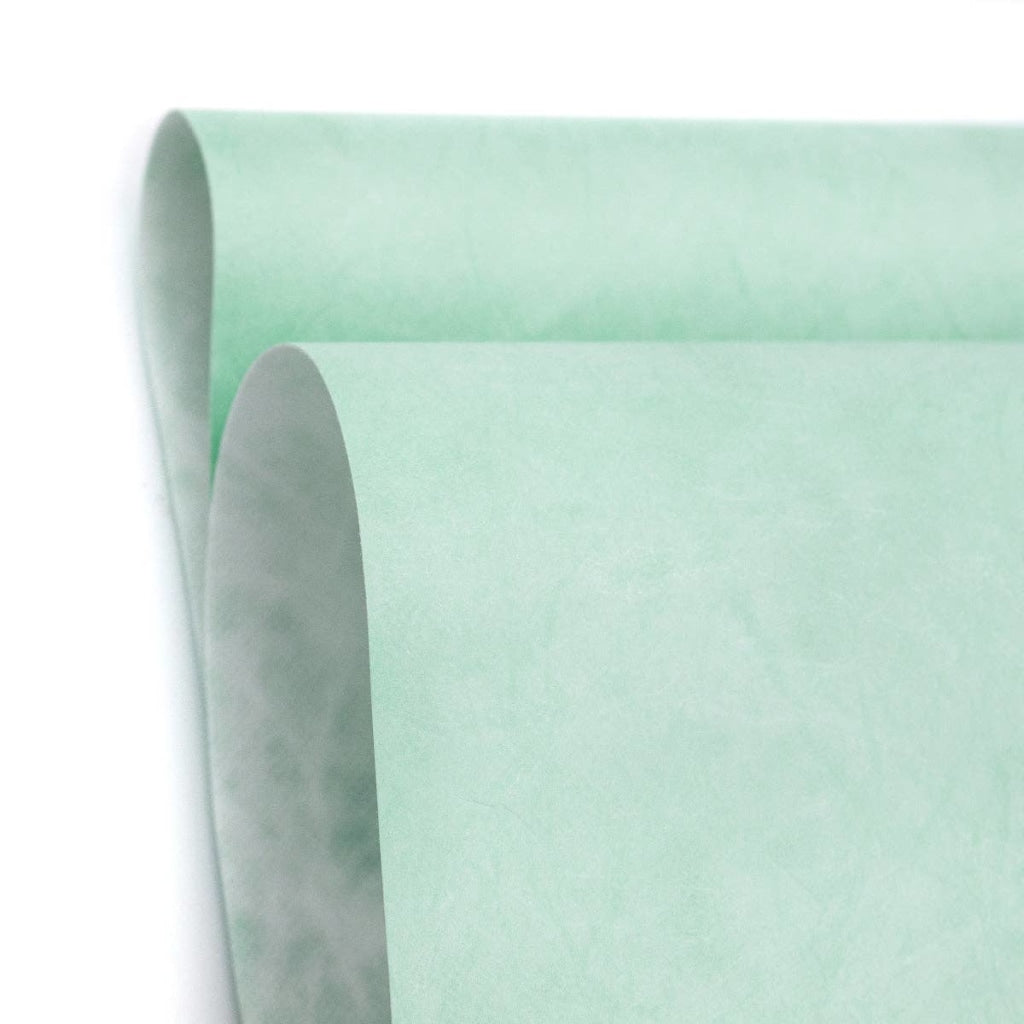 Light green washable paper fabric kraft paper 100x100cm PAF-26