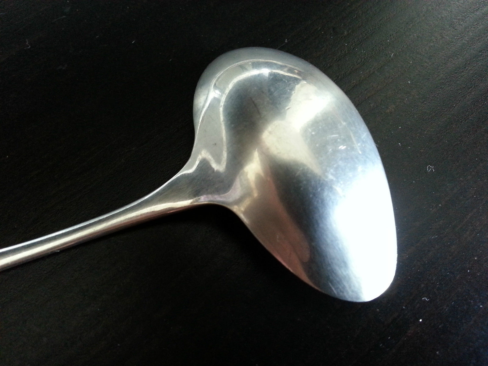 Vintage 1945 solid silver baby spoon Birmingham sterling James