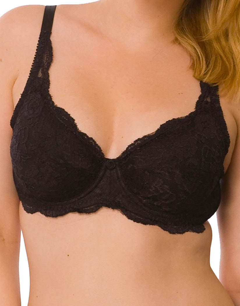 QT Intimates All Over The Lace Unlined Bra 5554Q