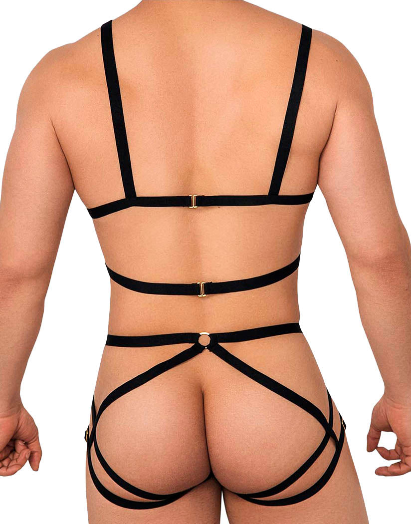 Candyman Harness Two Piece Set Black 99635