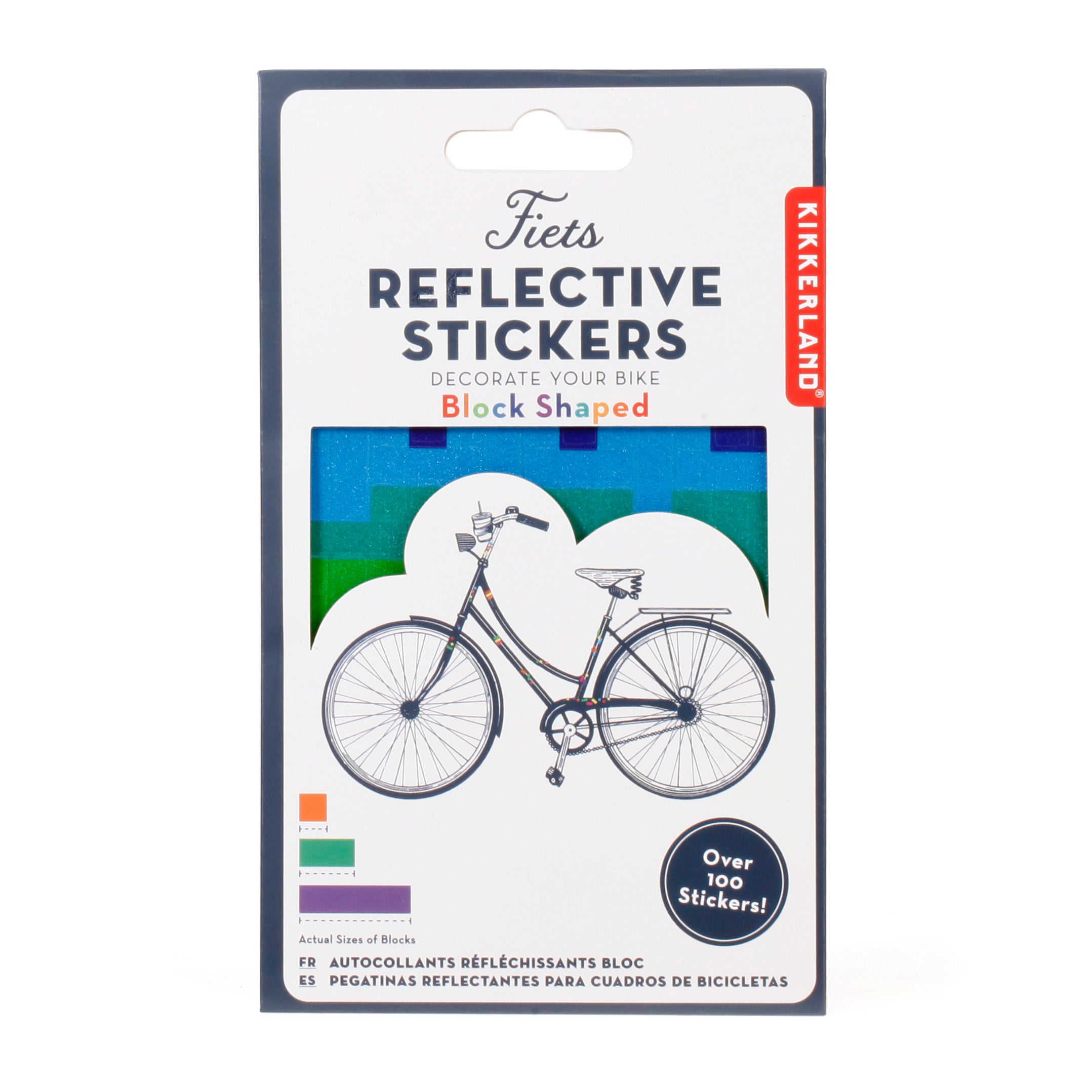 Fiets Rainbow Blocks Reflective Bike Stickers