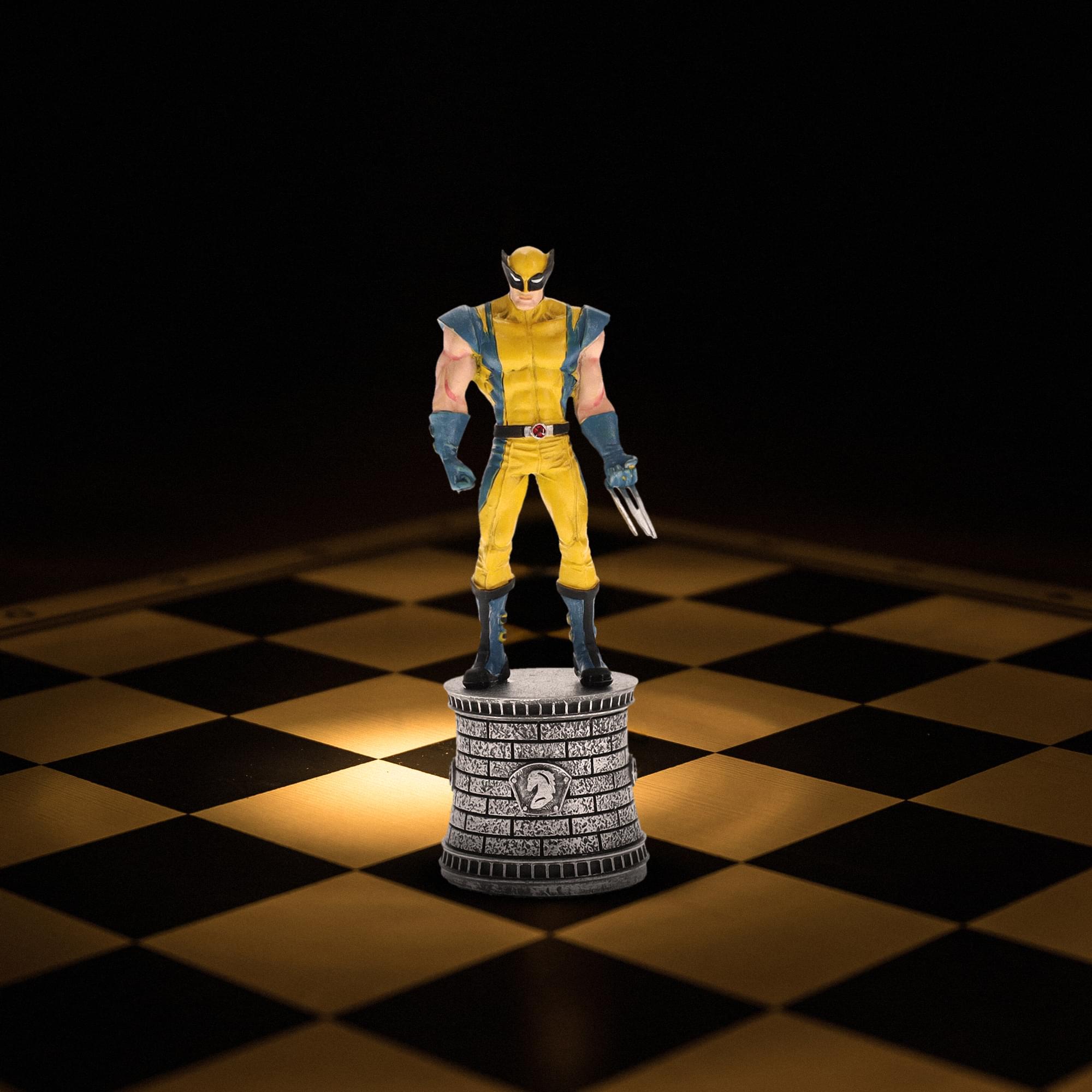 Marvel Chess Collection #3 Wolverine (Knight) | Chess Piece Only