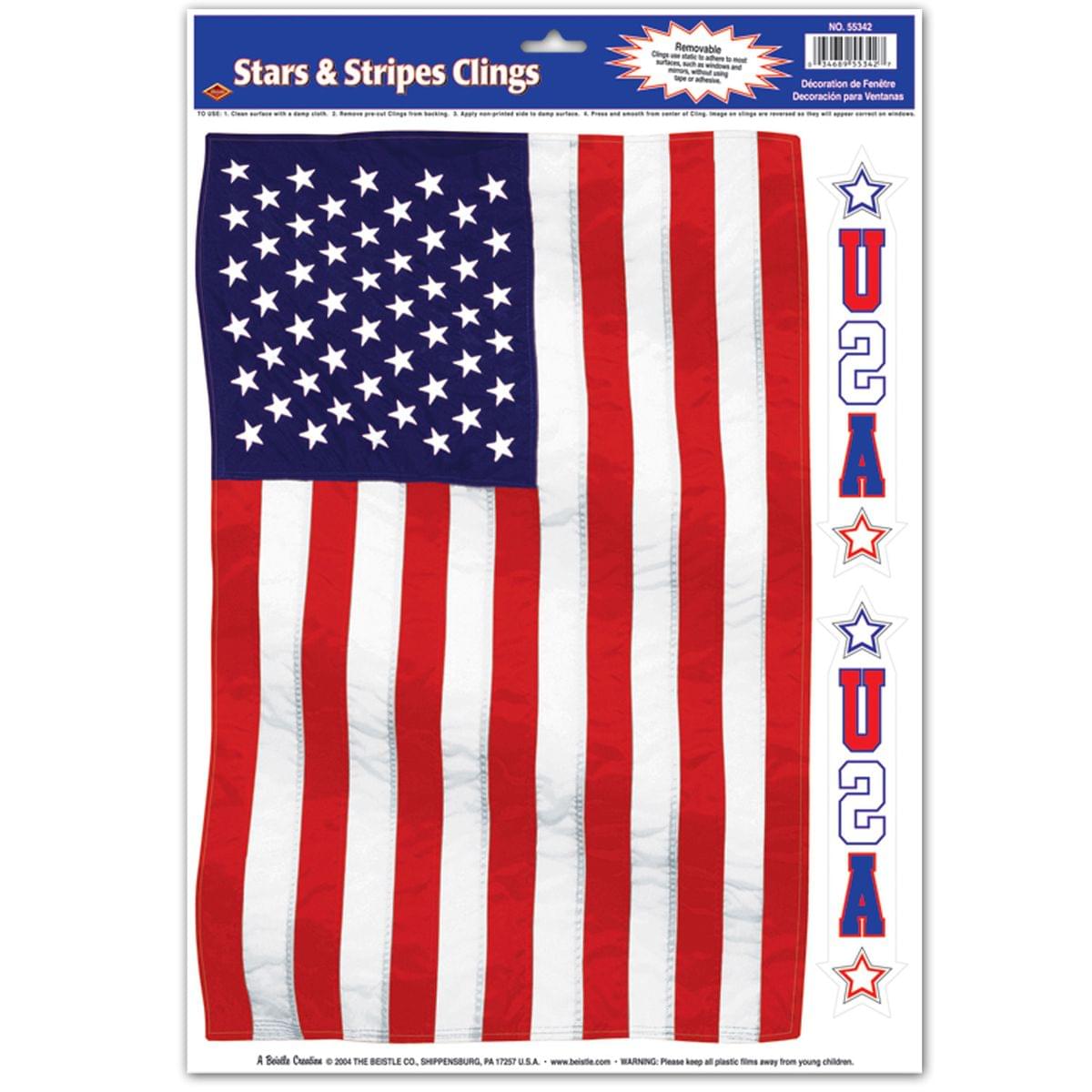 Stars  Stripes Cling