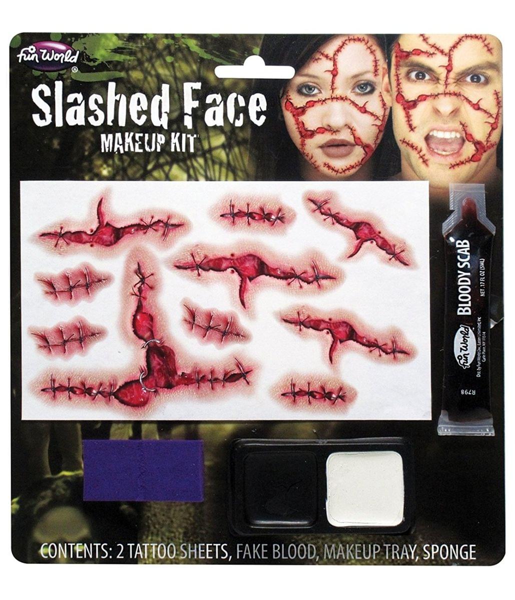 Slashed Face Makeup Kit