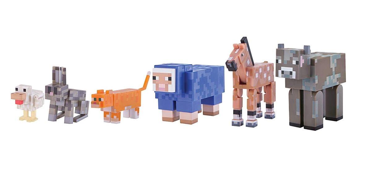 Minecraft Series 3 Action Figure Tame Animal Pack