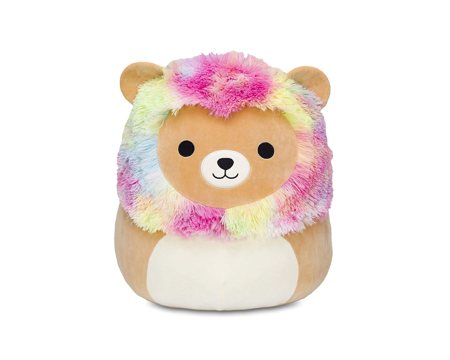 Squishmallow 12 Inch Plush | Leonard the Rainbow Mane Lion