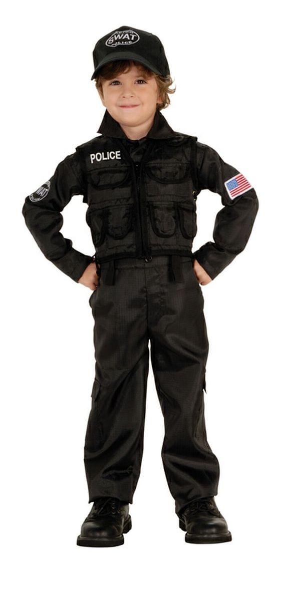 SWAT Police Costume Child