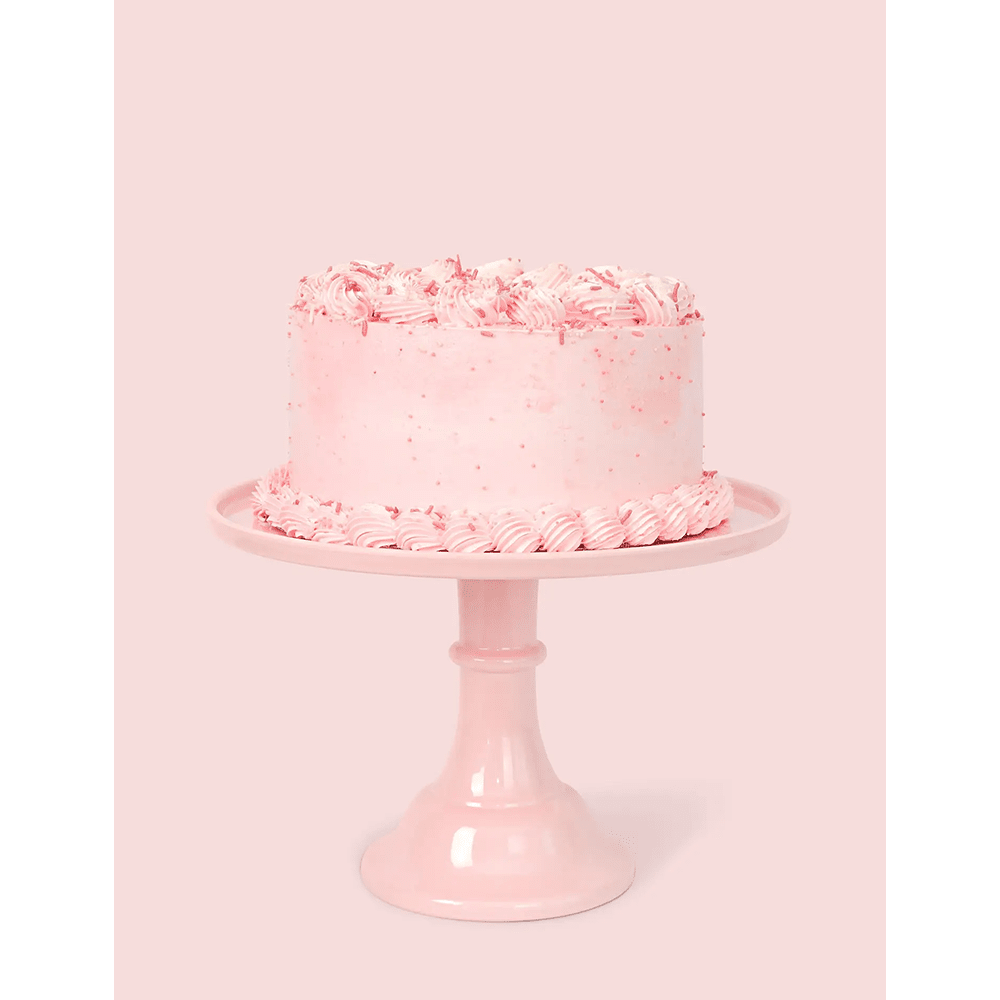 Melamine Cake Stand, Peony Pink - 2 Size Options