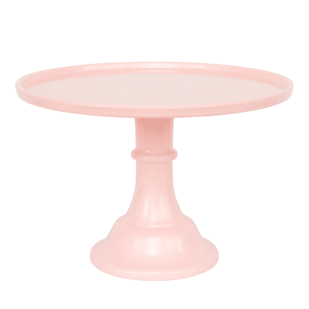 Melamine Cake Stand, Peony Pink - 2 Size Options