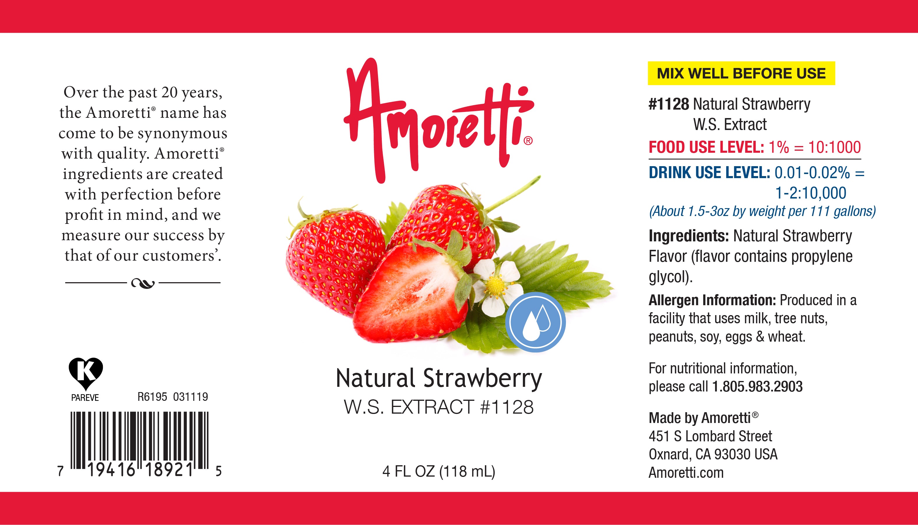 Natural Strawberry Extract Water Soluble