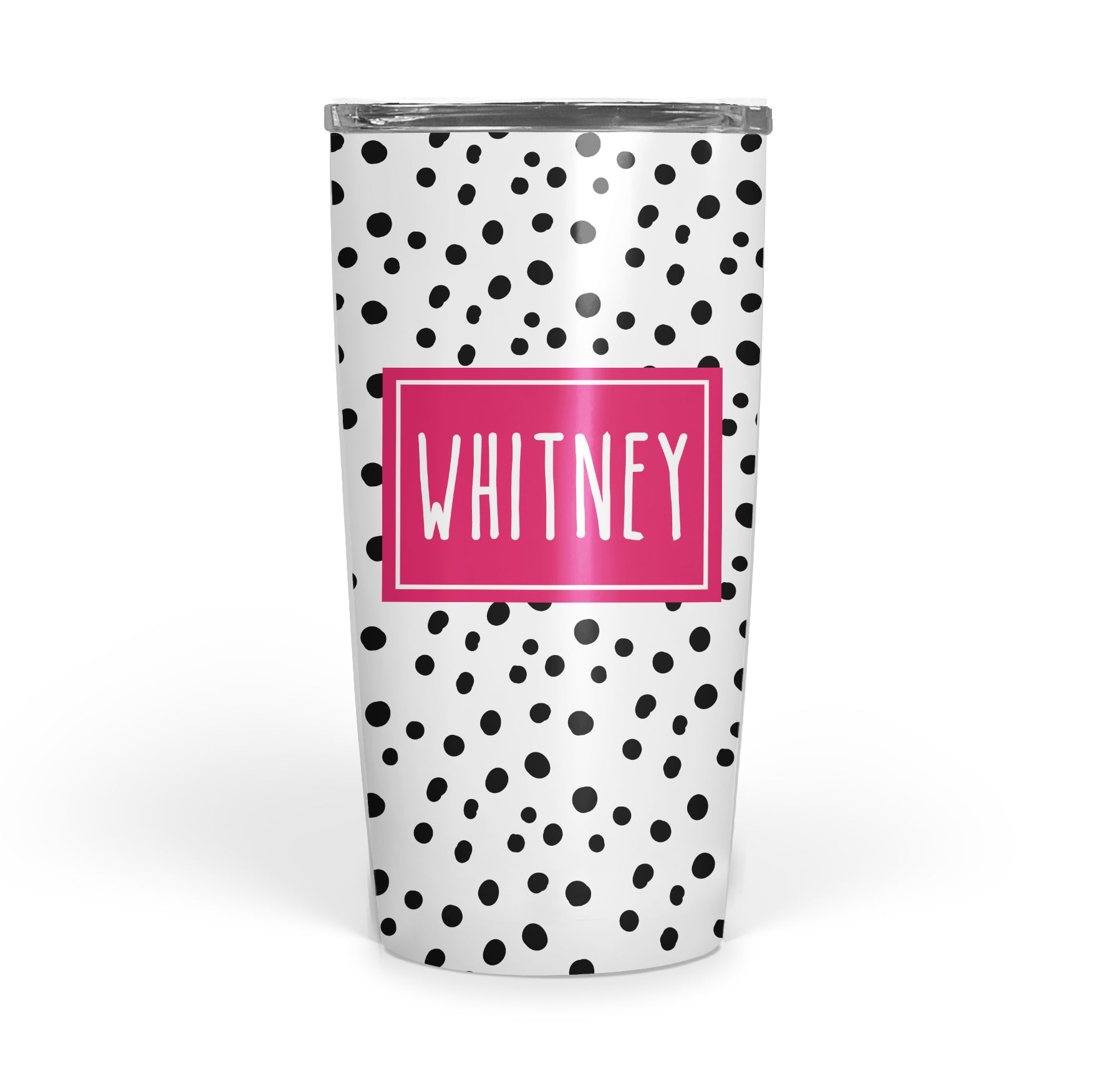 Happy Dots Double Walled Stainless Tumbler (tall)