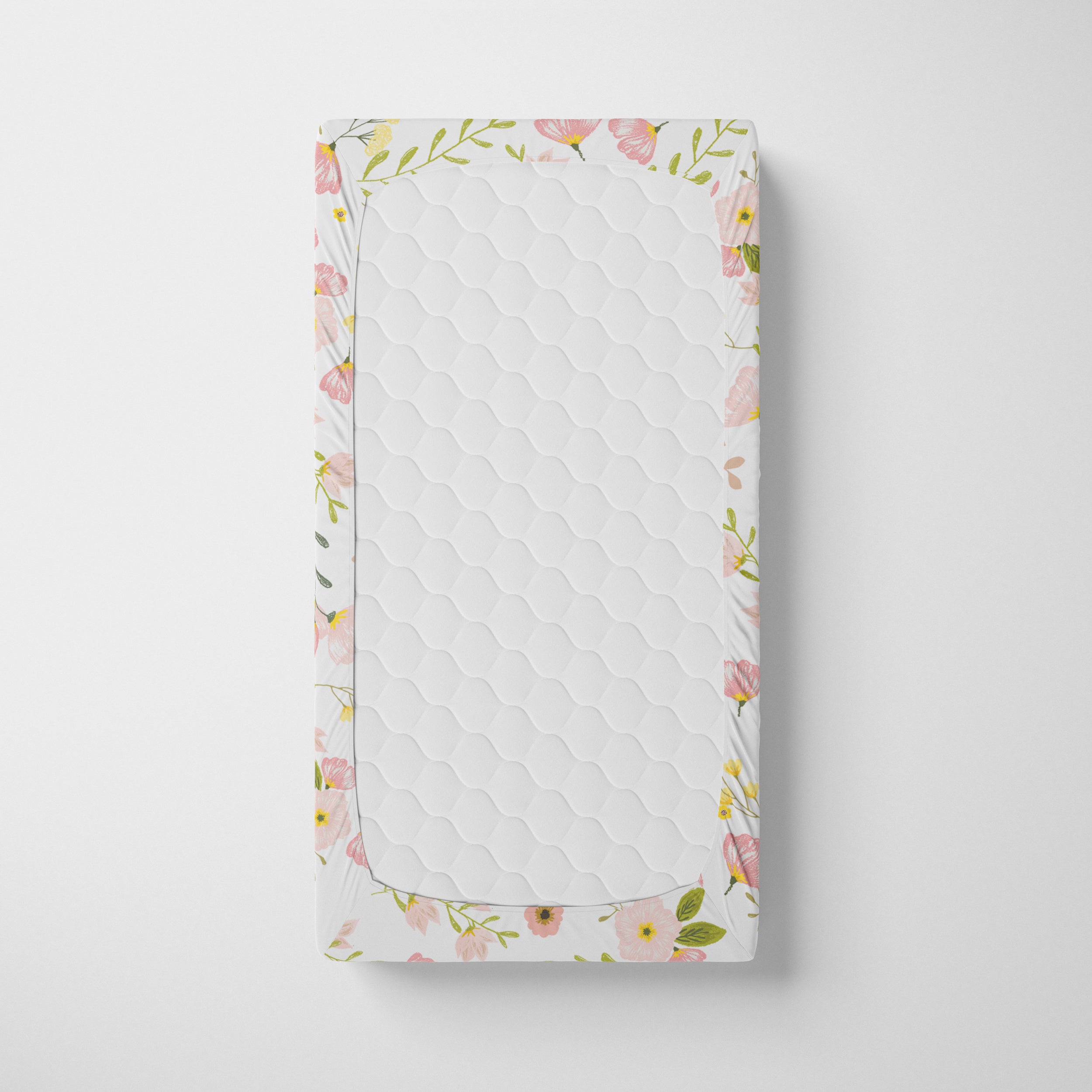 Blossom Personalized Crib Sheet