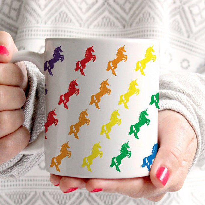Rainbow Unicorn Coffee Mug