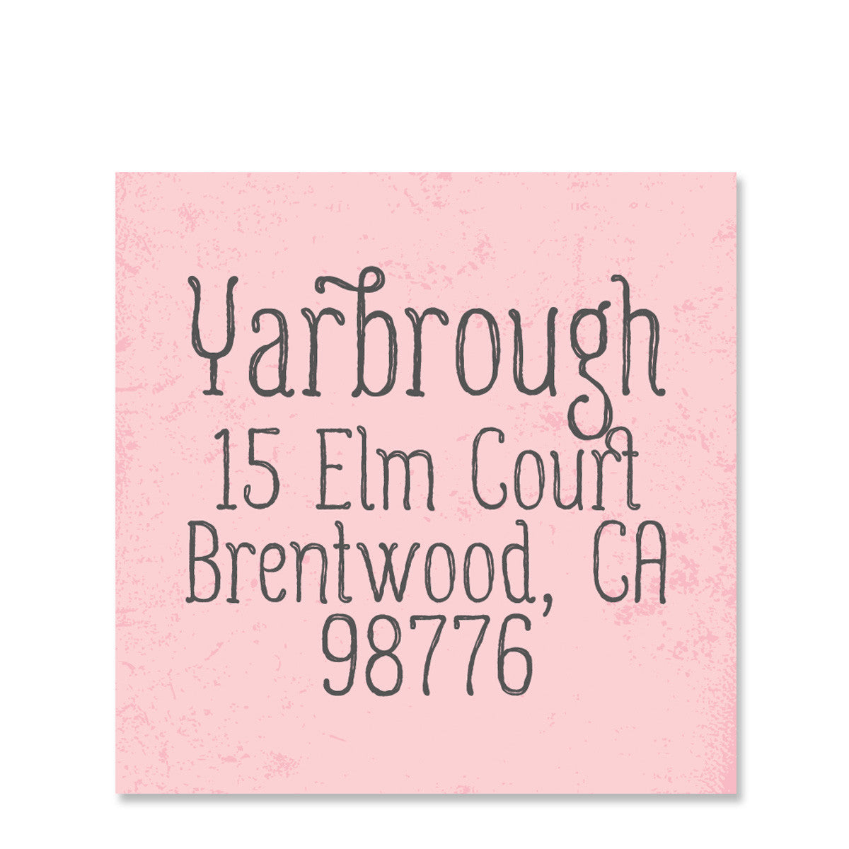 Simple Swirl Return Address Stickers