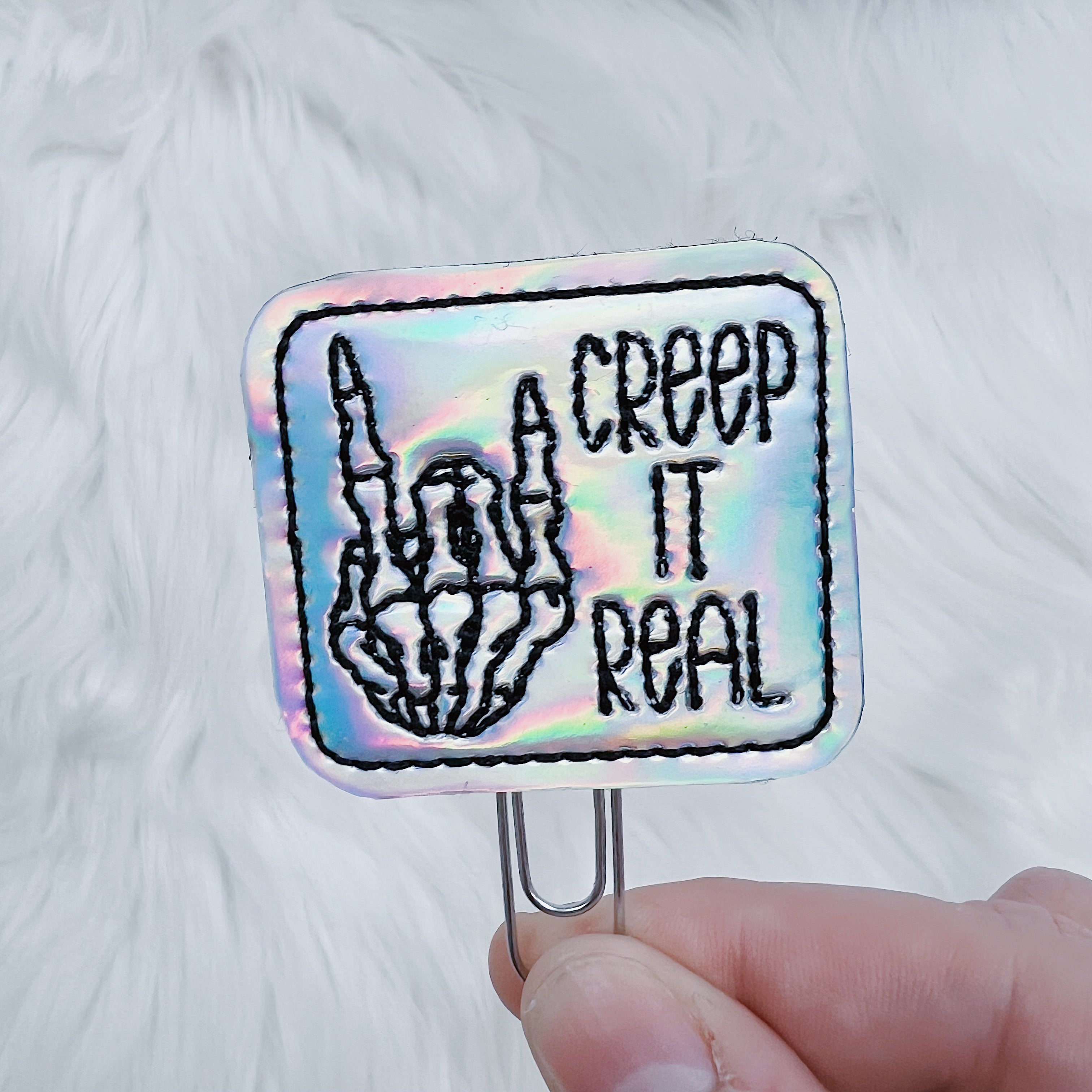 Creep It Real Feltie Planner Clip | Choose Your Option!