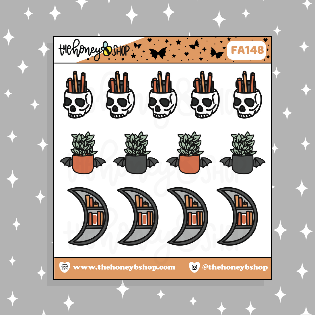 Halloween Lifestyle Deco 2 Doodle Sticker