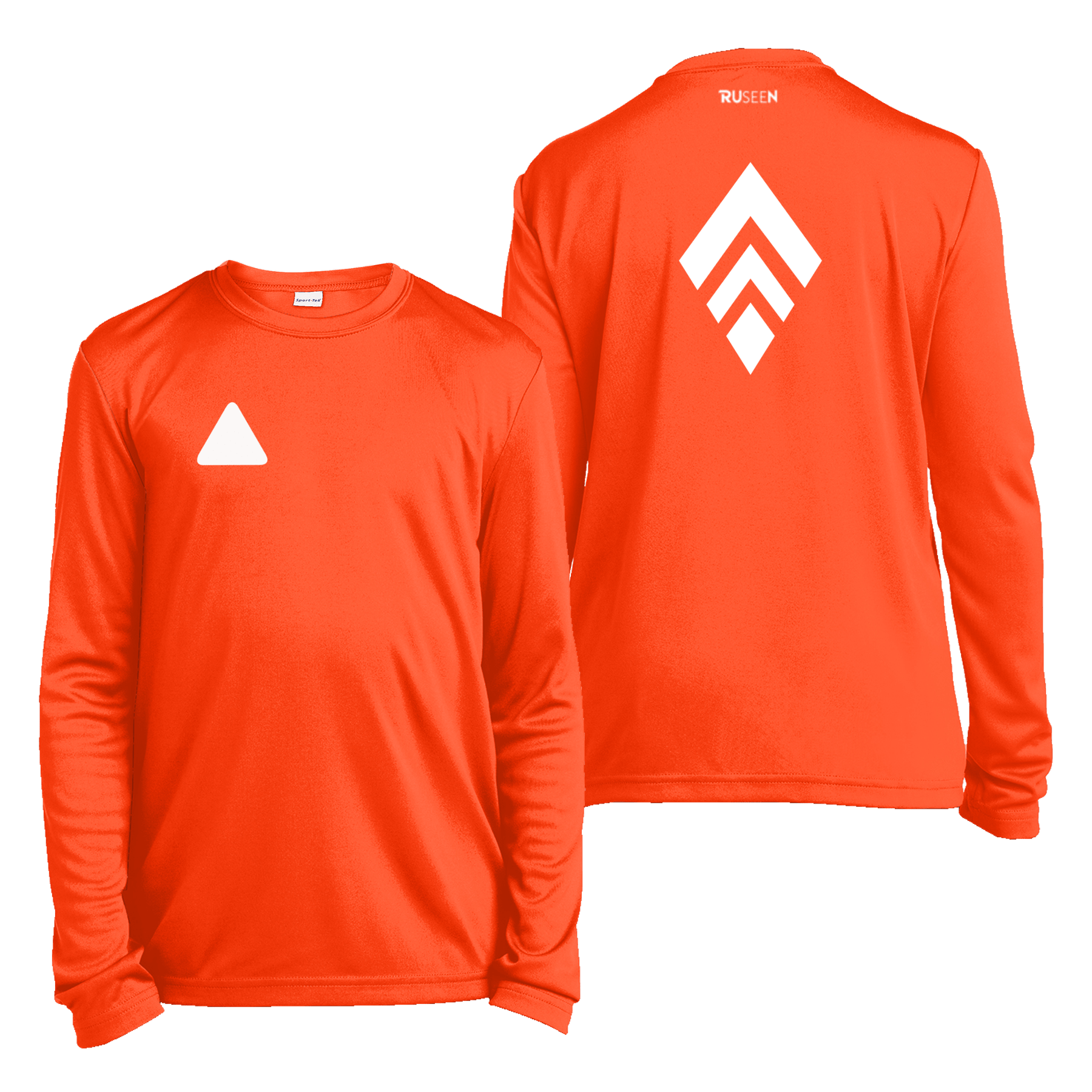 Kids Reflective Long Sleeve Shirt - Broken Diamond