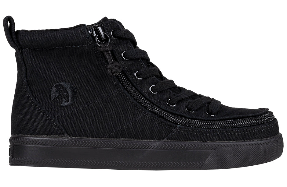Black to the Floor Canvas BILLY Classic Lace High Tops