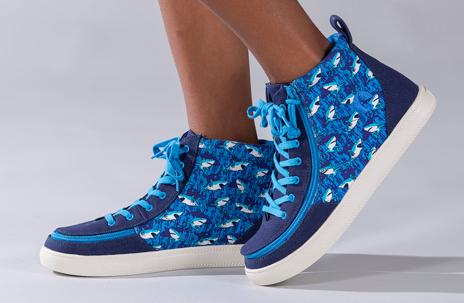 Blue Sharks BILLY Classic Lace High Tops