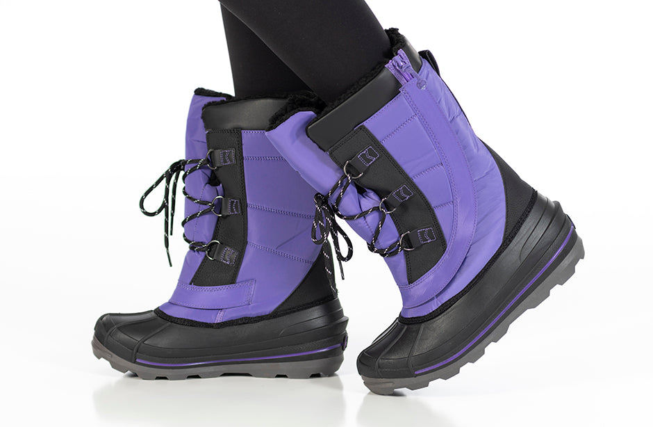 Purple BILLY Ice Winter Boots