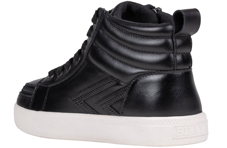 SALE - Black Leather BILLY Ten9 CS Sneaker High Tops