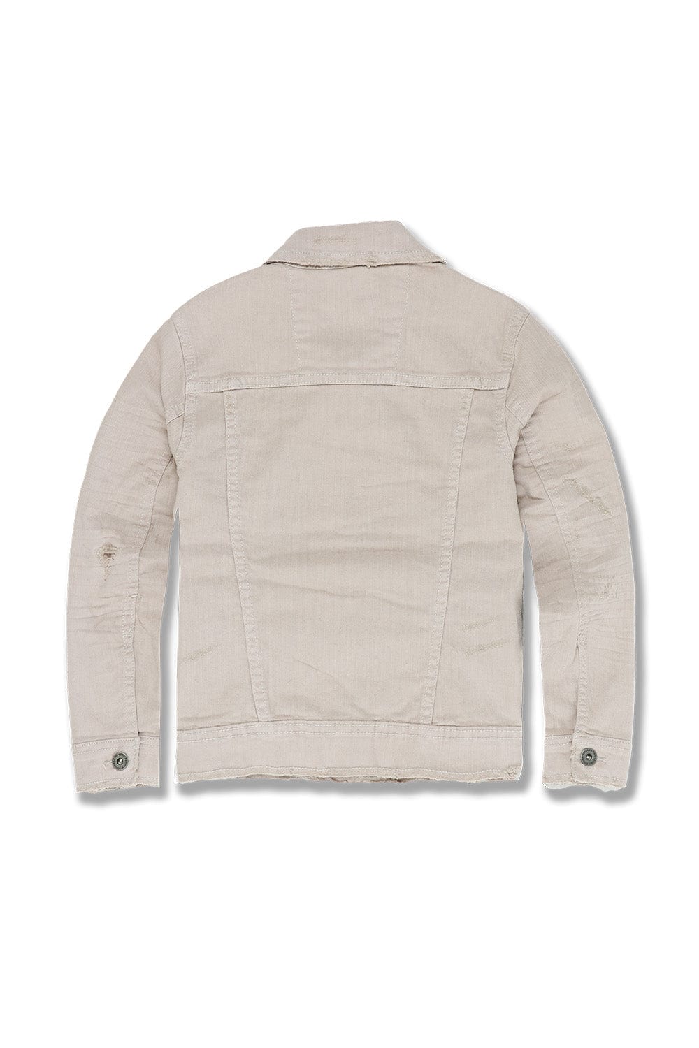 Kids Tribeca Twill Trucker Jacket (Latte)