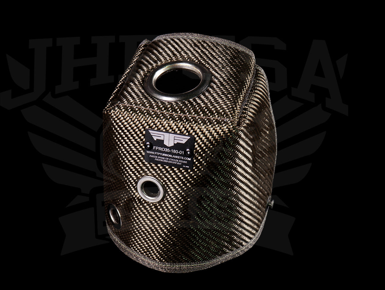  PTP 2017-2020 Civic Type R Downpipe Elbow Blanket - Lava 