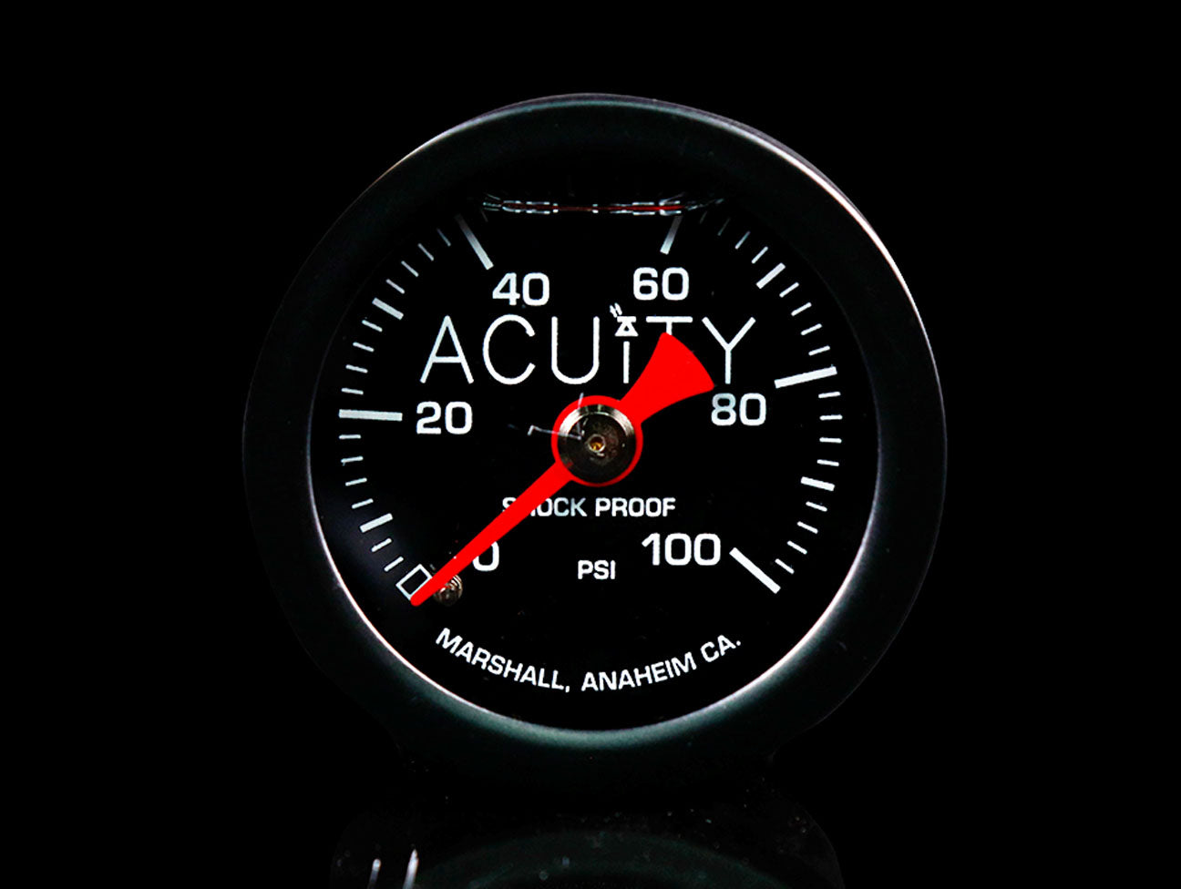  ACUiTY 100 PSI Fuel Pressure Gauge 