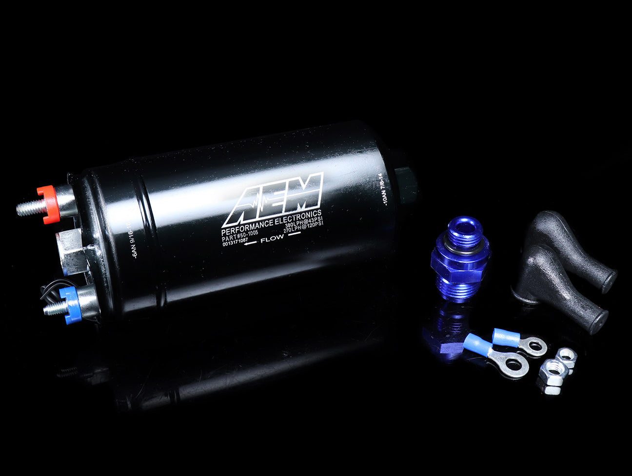  AEM High Flow 400LPH Inline Fuel Pump - Universal 