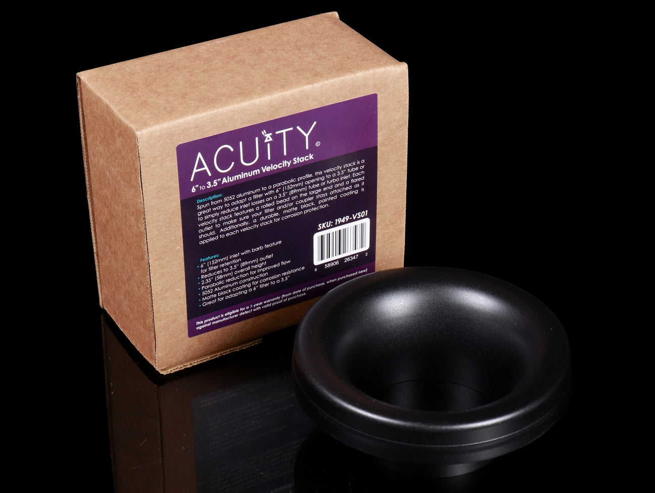  Acuity 3.5" ID Velocity Stack 